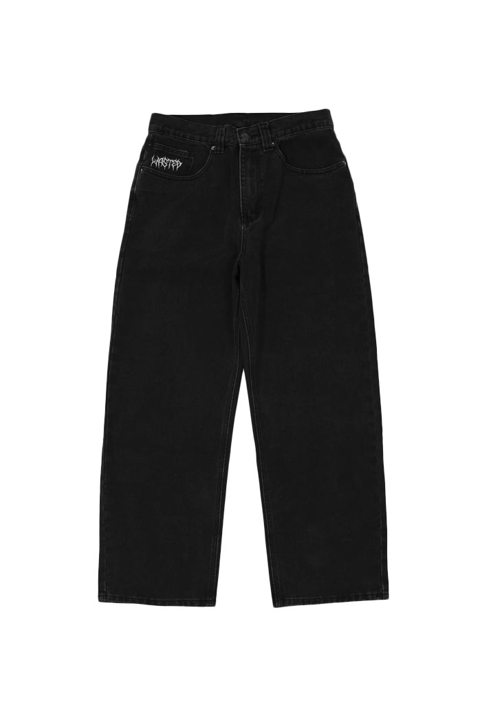 JEANS WASTED PARIS PANT CASPER FEELER BLACK 34 (Size 34)