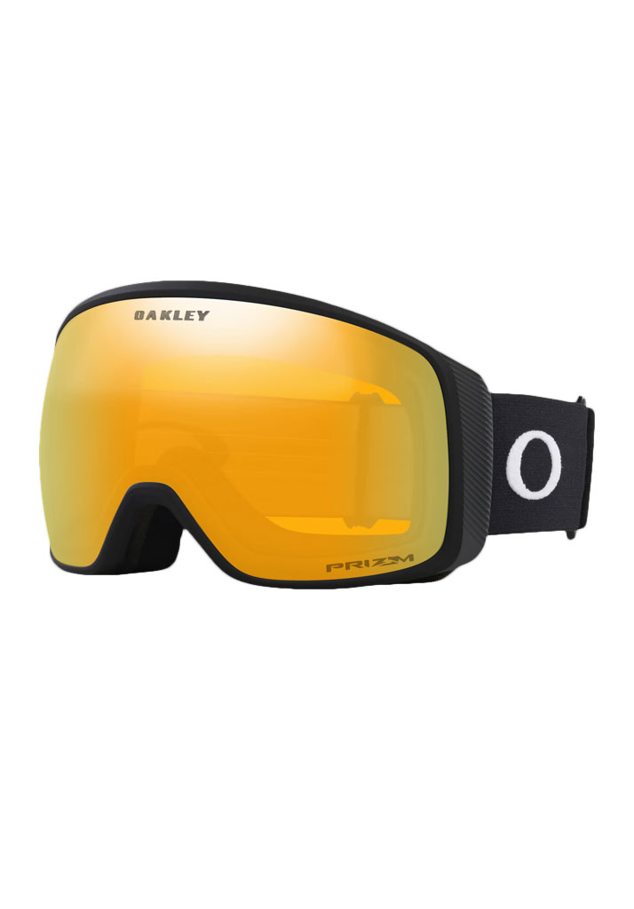 MASCHERA SNOWBOARD OAKLEY FLIGHT TRACKER L MATTE BLACK PRIZM SNOW 24K IRIDIUM