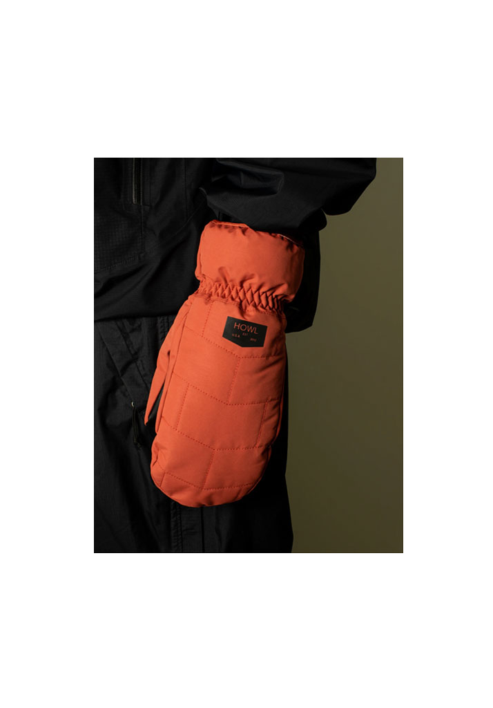 GUANTI SNOWBOARD HOWL DAILY MITT FADED RED L (Size L)