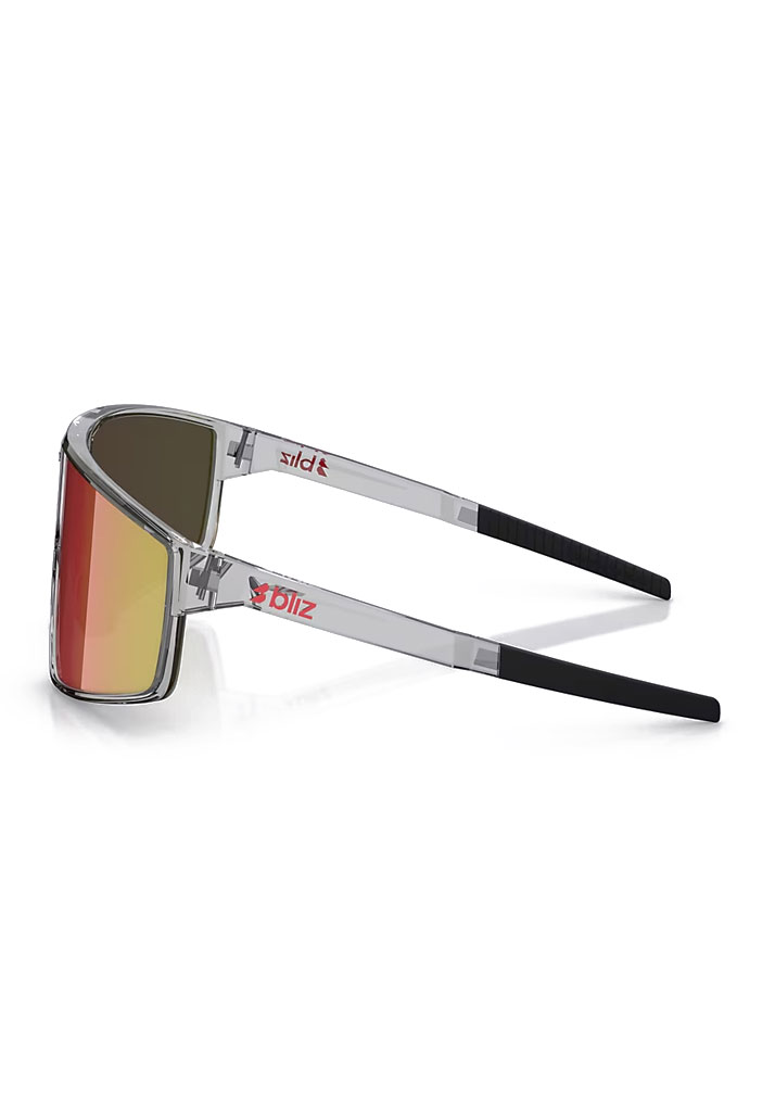 OCCHIALI BLIZ P002 TRANSPARENT DARK GREY BROWN RED MULTI