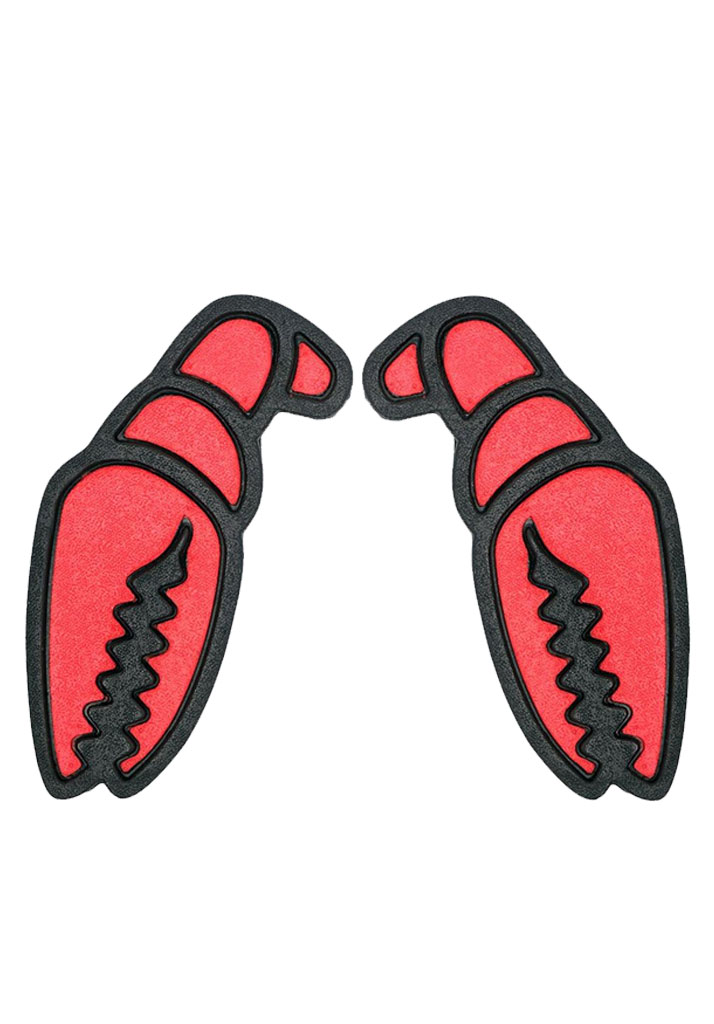 PAD ANTISCIVOLO CRAB GRAB MEGA CLAWS BLACK RED