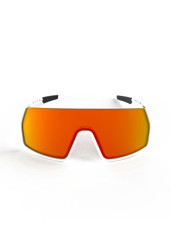 OCCHIALI OUT OF VECTOR WHITE MEDIUM RED MCI U