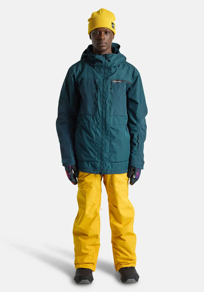 GIACCA SNOWBOARD BURTON FROSTNER JACKET DEEP EMERALD S (Size S)