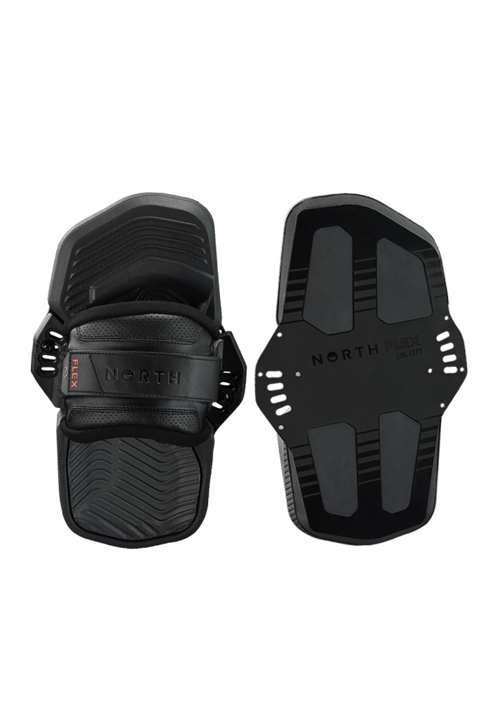 PADS KITE NORTH KITEBOARDING FLEX TT BINDINGS 2024 900 BLACK L-XL (Size L-XL)