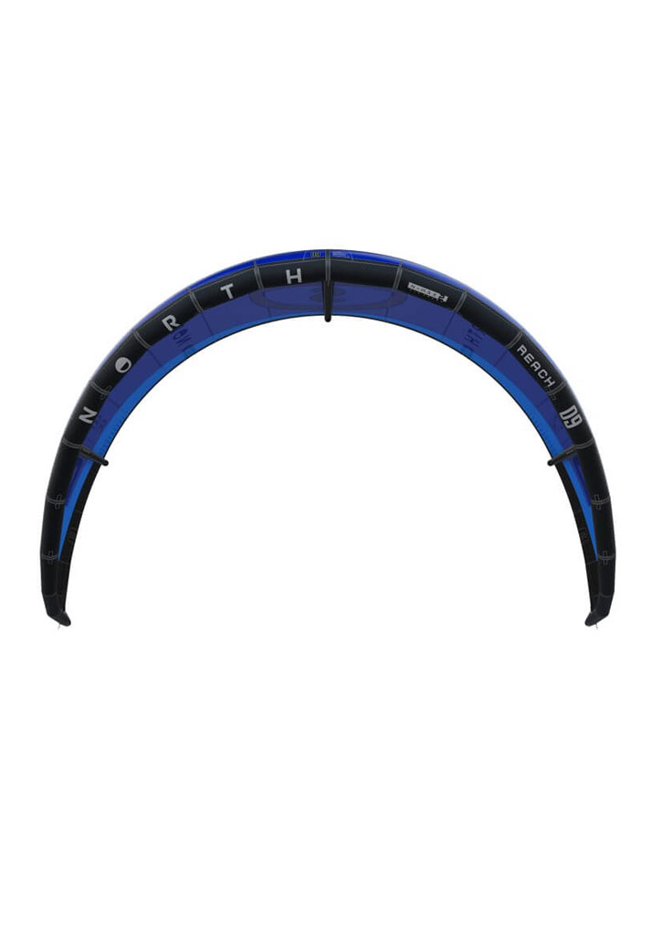 VELA KITESURF NORTH KITEBOARDING REACH KITE 2025 475 PACIFIC BLUE 9m (Size 9m)