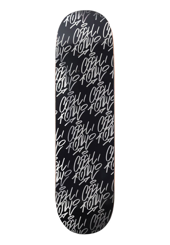 TAVOLA SKATE CASH ONLY SKUF DECK - PHILLY SANTOSUOSSO 8.25" BLACK U