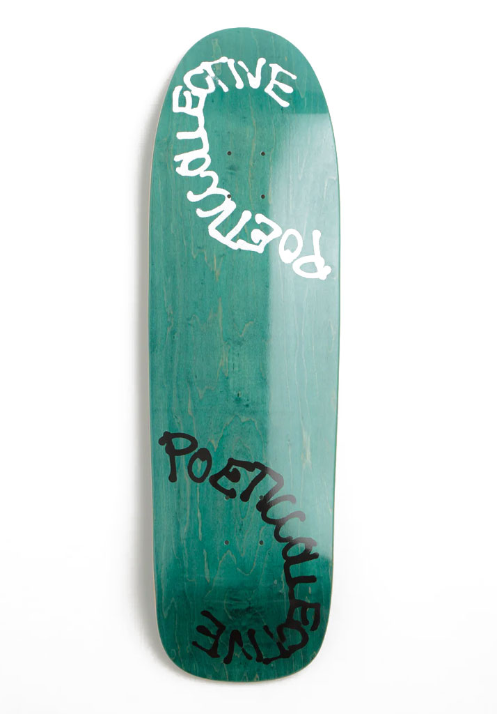 TAVOLA SKATE POETIC COLLECTIVE SPRAY TEXT SPECIAL 9.31"