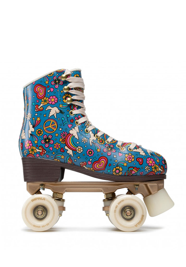PATTINI IMPALA QUAD SKATE HARMONY BLUE 38 (Size 38)