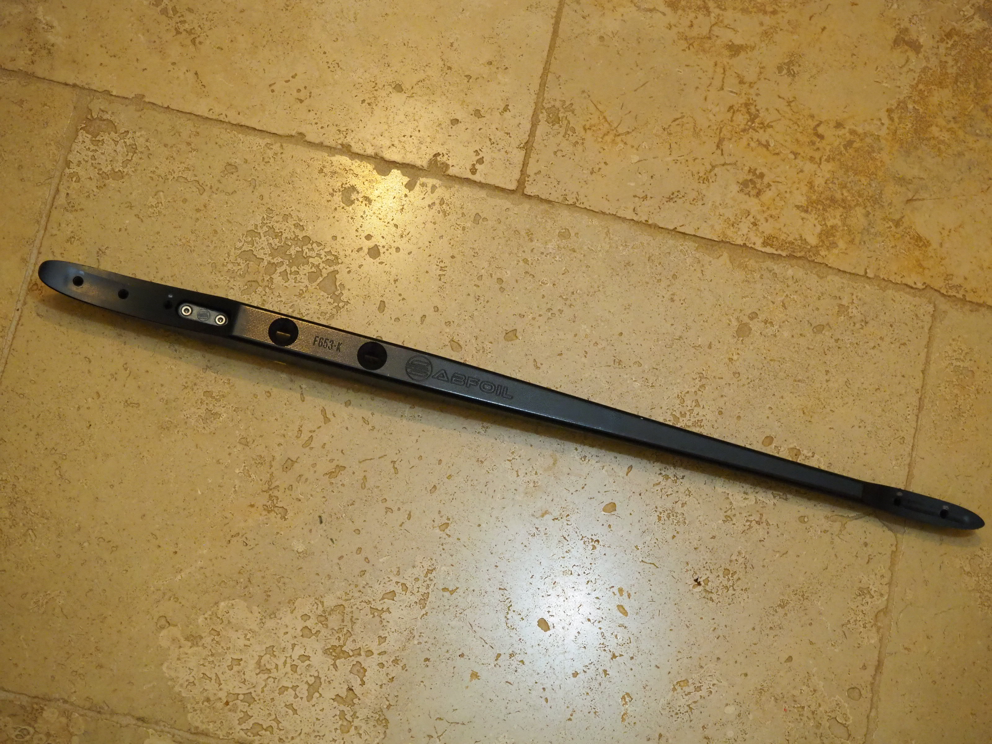 SABFOIL 653 K Aluminum Fuselage – Kraken M8 (3× M6 Front Wing Mount)