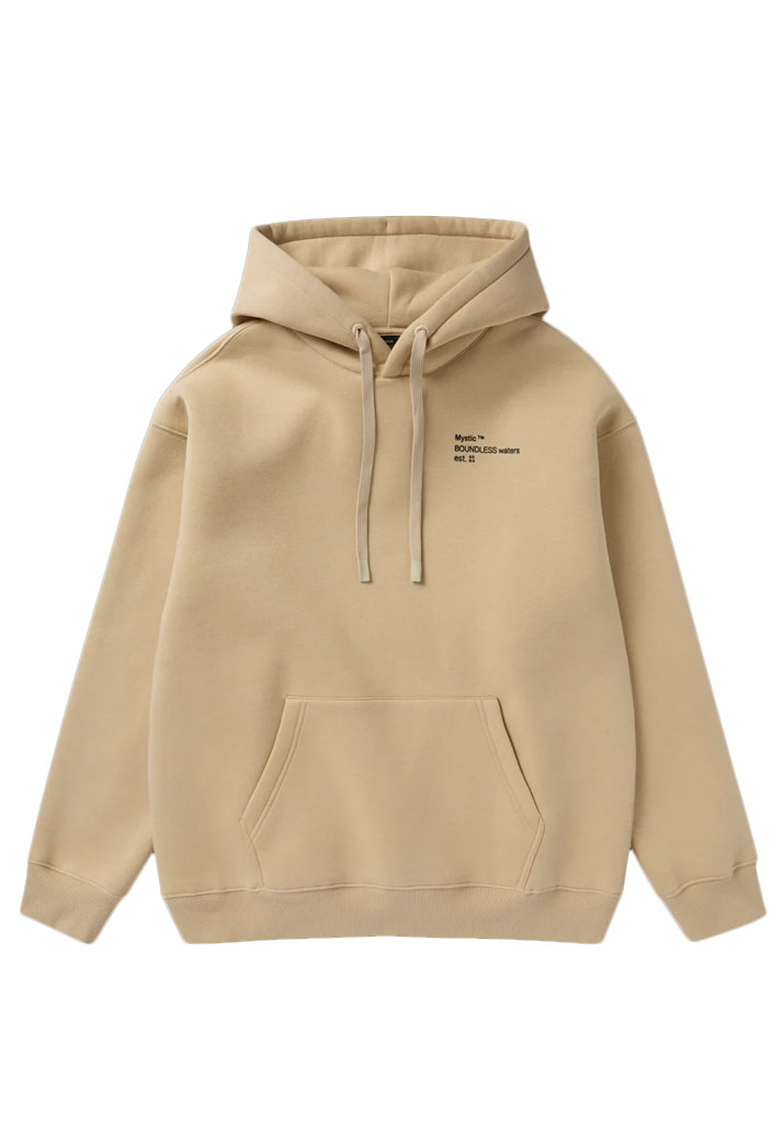 FELPA CAPPUCCIO MYSTIC HEARTSEASE HOOD SWEAT 708 PALE KHAKI S (Size S)