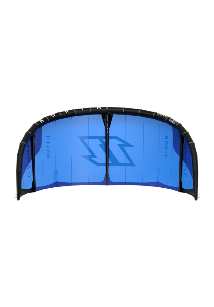 VELA KITESURF NORTH KITEBOARDING CARVE KITE 2023 475 PACIFIC BLUE 8m (Size 8m)