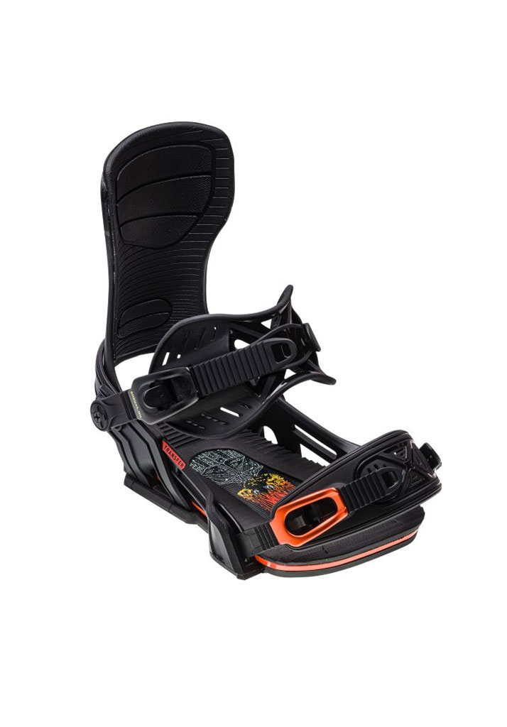 ATTACCHI SNOWBOARD BENT METAL TRANSFER 2024 BLACK ORANGE L (Taglia L)