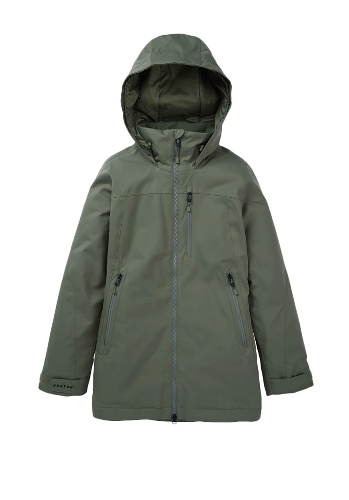 GIACCA SNOWBOARD BURTON W LELAH JACKET FOREST MOSS XS (Size XS)