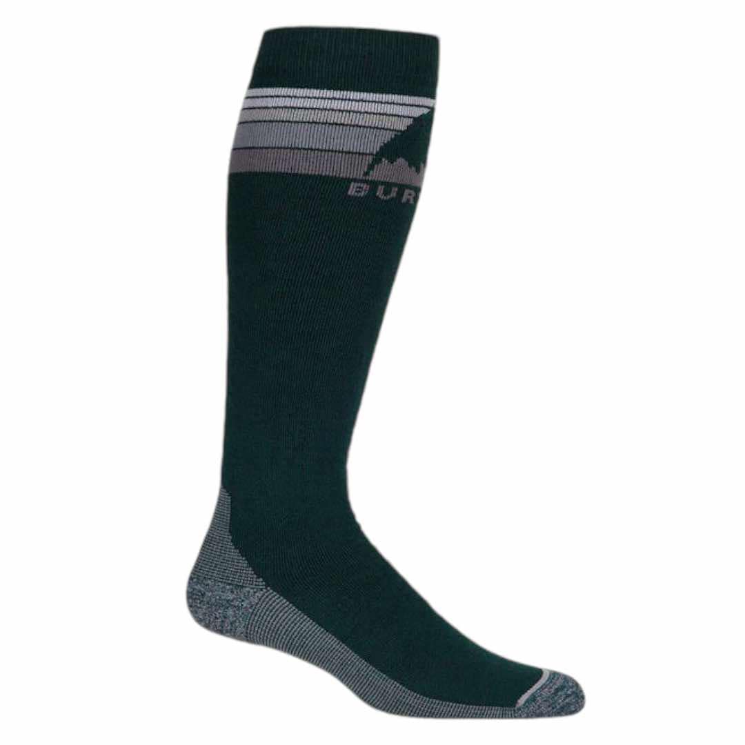 Burton Men's Emblem Midweight Sock (TRUE BLACK, MEDIUM)