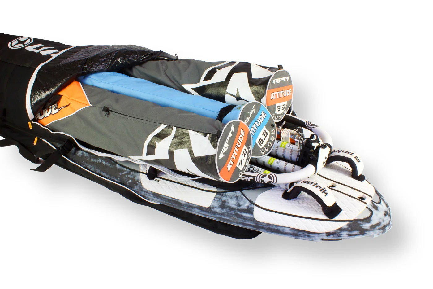Unifiber Blackline Roofrack Board-Quiver Bag - Size : 240x60