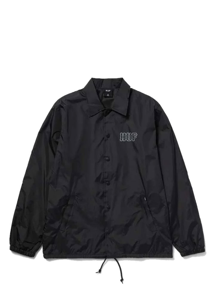 GIACCA HUF SET H COACHES JACKET BLACK L (Size L)