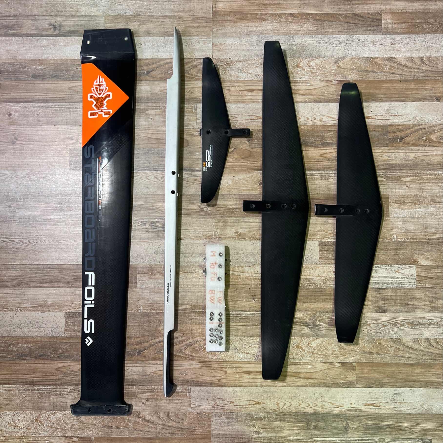 Starboard Foil KIt GTR Evolution (650/900 FW - 95 mast - 255 rear - 102 fuselage)