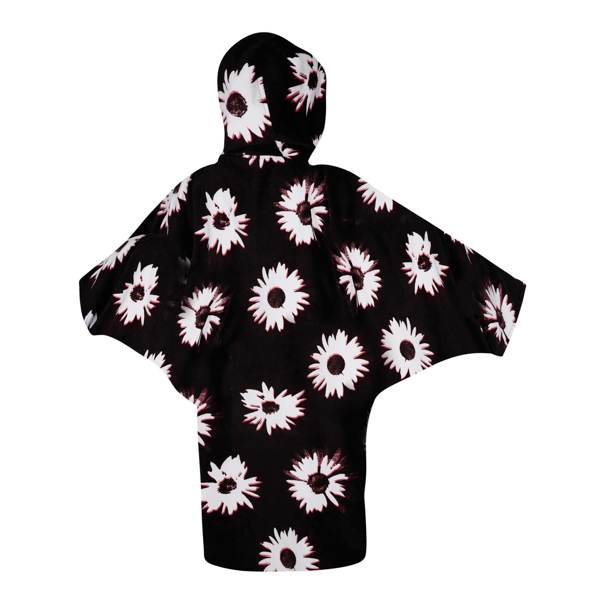 Mystic Poncho Women - Color : Black/Purple