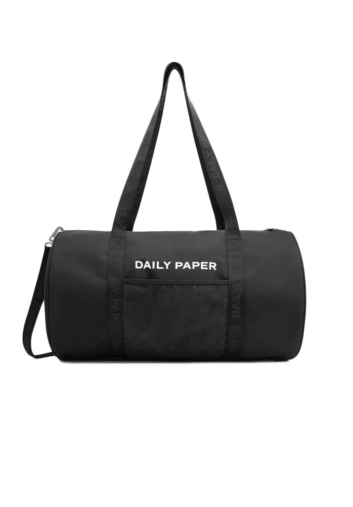 BORSA VALIGIA DAILY PAPER EDUFFEL BAG BLACK