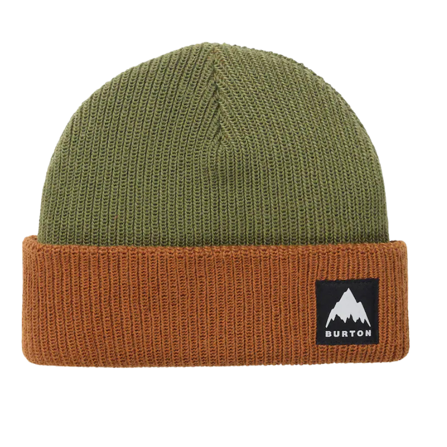 Burton Recycled VT Beanie (FOREST MOSS/CHESTNUT BROWN)