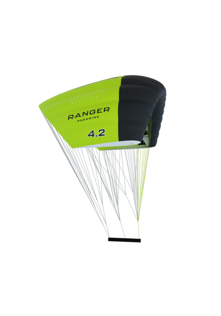 VELA WING NORTH KITEBOARDING RANGER PARAWING 2026 650 LIME 5,2m (Size 5,2m)