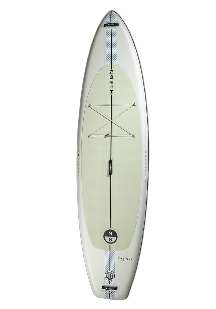 TAVOLA SUP NORTH KITEBOARDING PACE TOUR SUP BOARD 800 GREY 11.6inch (Size 11.6inch)