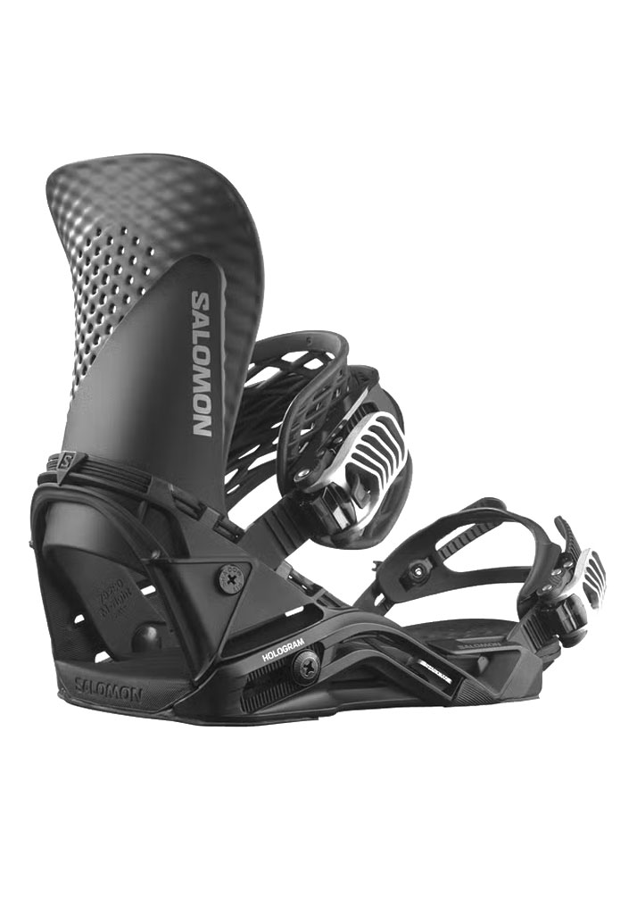 ATTACCHI SNOWBOARD SALOMON HOLOGRAM 2026 BLACK L (Size L)