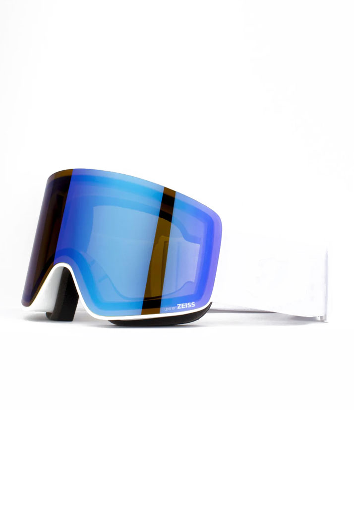 MASCHERA SNOWBOARD OUT OF VOID WHITE BLUE MC1