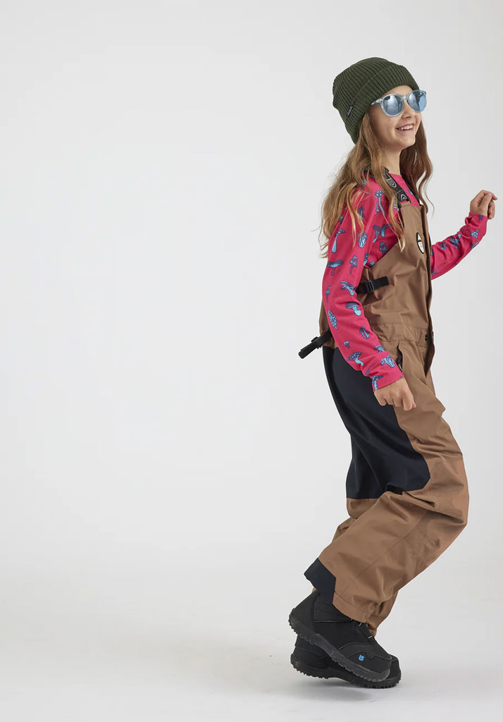 PANTALONI SNOWBOARD AIRBLASTER YOUTH BEAST BIB TAN XS (Size XS)