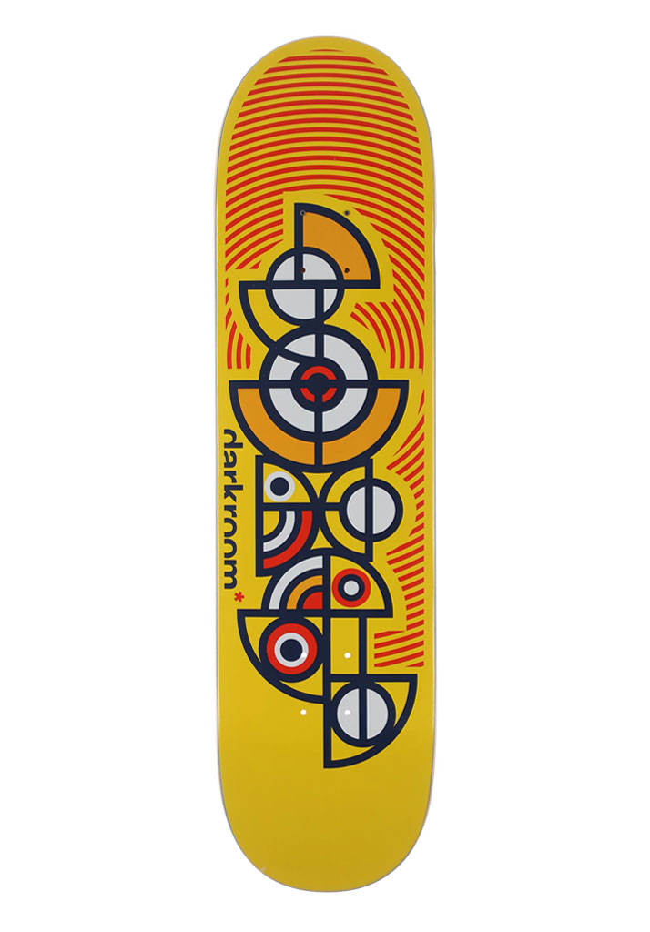 TAVOLA SKATE DARKROOM GIGAHERTZ YELLOW 8.25" U