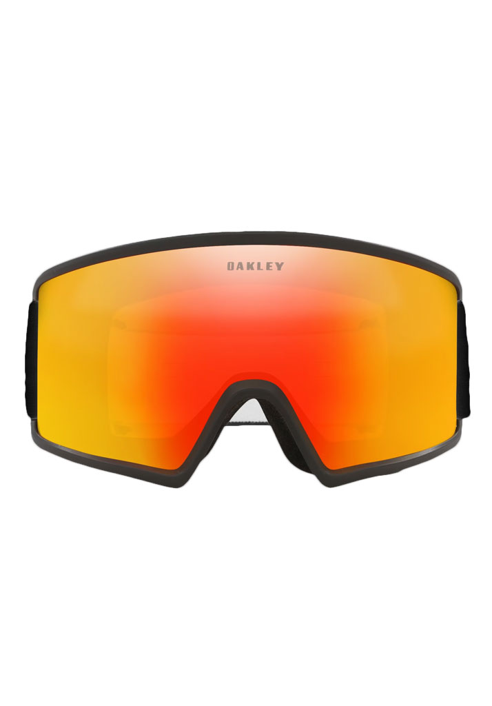 MASCHERA SNOWBOARD OAKLEY TARGET LINE M MATTE BLACK FIRE IRIDIUM