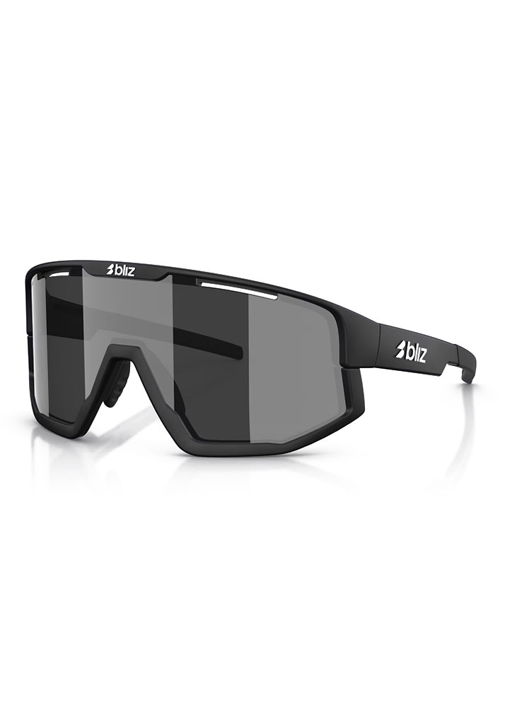 OCCHIALI BLIZ VISION MATTE BLACK SMOKE W SILVER MIRROR