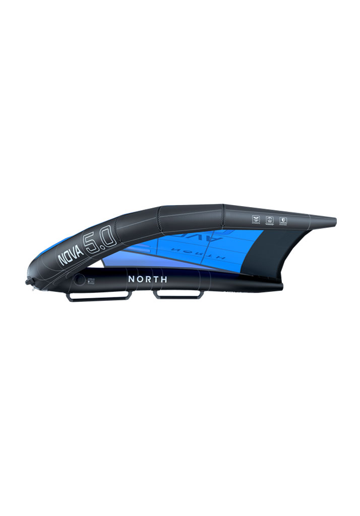 VELA WING NORTH KITEBOARDING NOVA WING 2024 475 PACIFIC BLUE 5m (Size 5m)