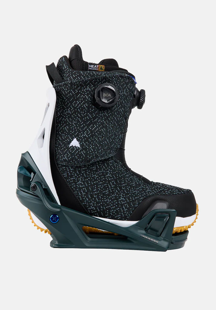 ATTACCHI SNOWBOARD BURTON STEP ON 2025 DEEP EMERALD WHITE L (Size L)