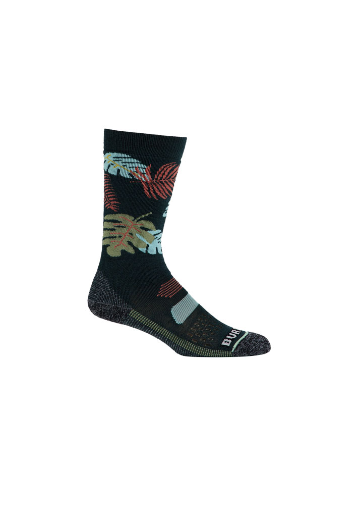 CALZE SNOWBOARD BURTON K PERFORMANCE MIDWEIGHT SOCKS OVERSIZED TROPICAL XS-S (Size XS-S)