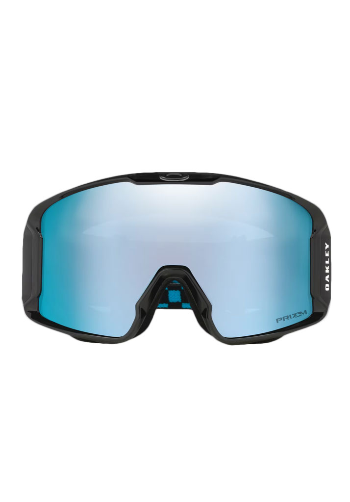 MASCHERA SNOWBOARD OAKLEY LINE MINER L CHEX BLACK PRIZM SNOW SAPPHIRE IRIDIUM