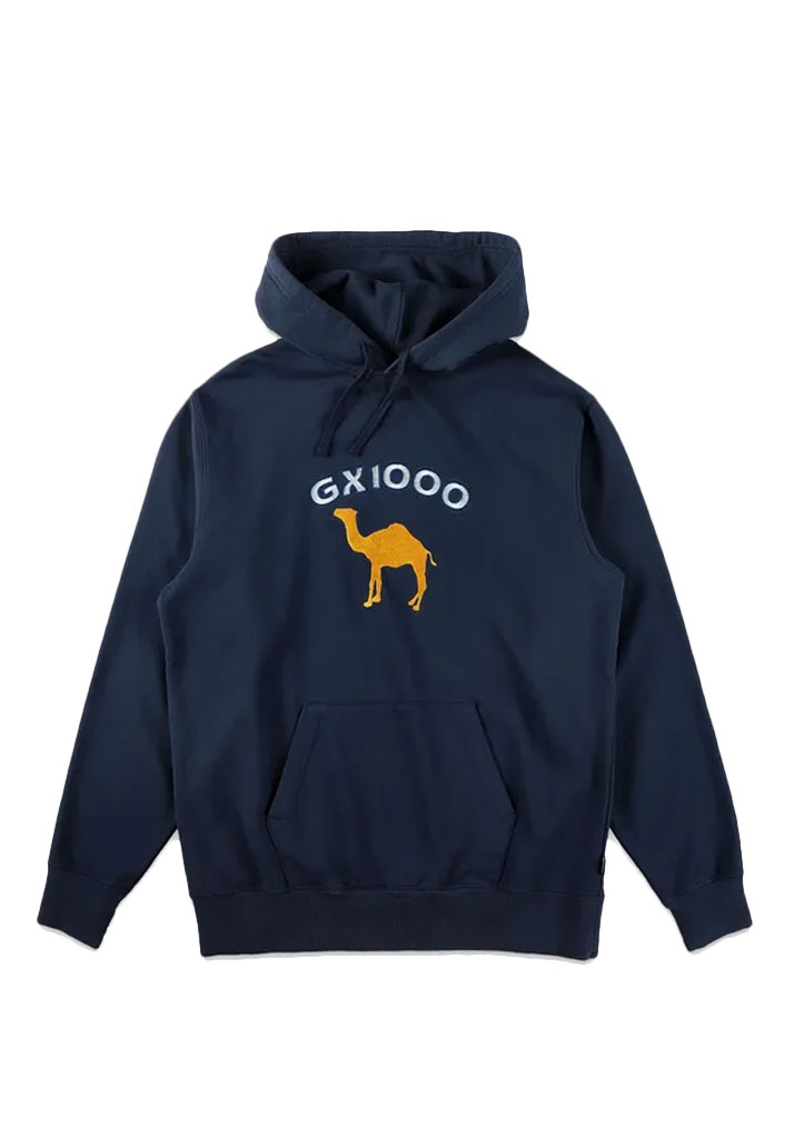 FELPA CAPPUCCIO GX1000 DROMEDARY HOODIE NAVY S (Size S)