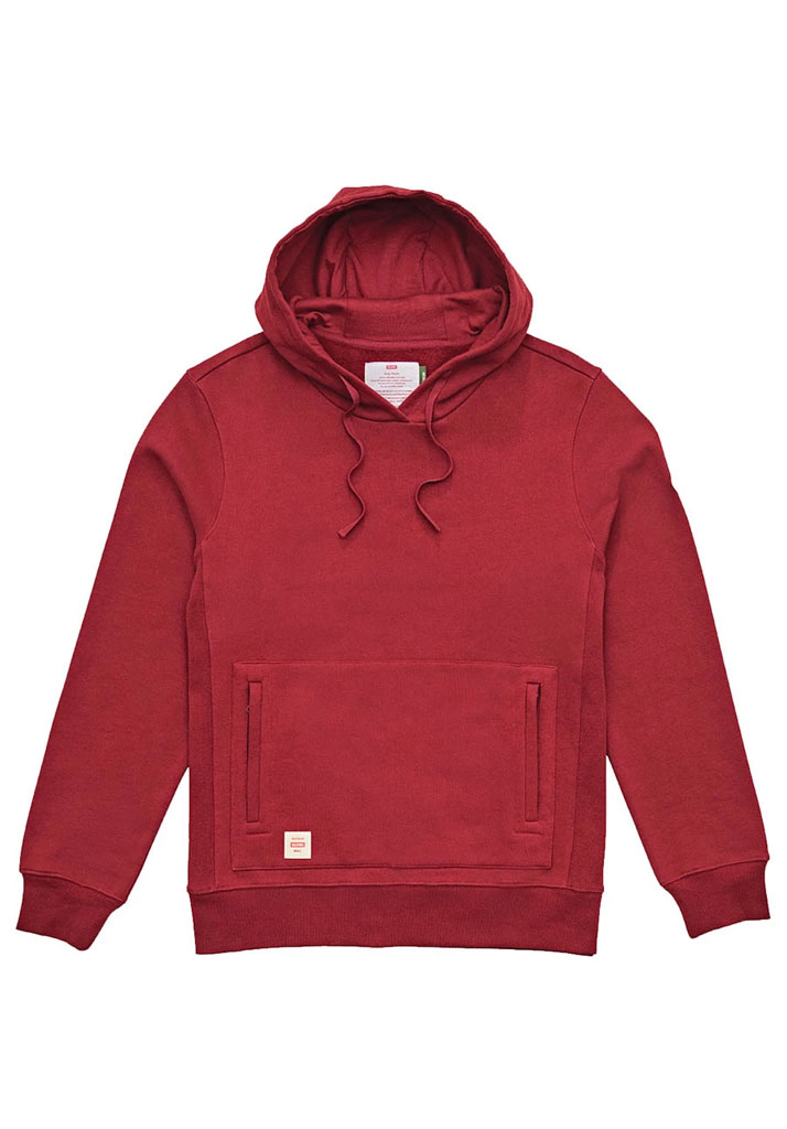FELPA CAPPUCCIO GLOBE BURLY HOODIE RHUBARB M (Size M)