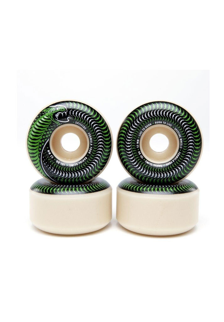 RUOTE SKATE SPITFIRE FORMULA FOUR RADIAL SLIMS 101DU 54mm