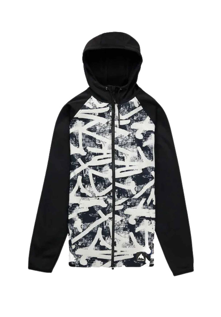 FELPA TERMICA BURTON CROWN WEATHERPROOF FZ CITY STREETS TRUE BLACK L (Size L)