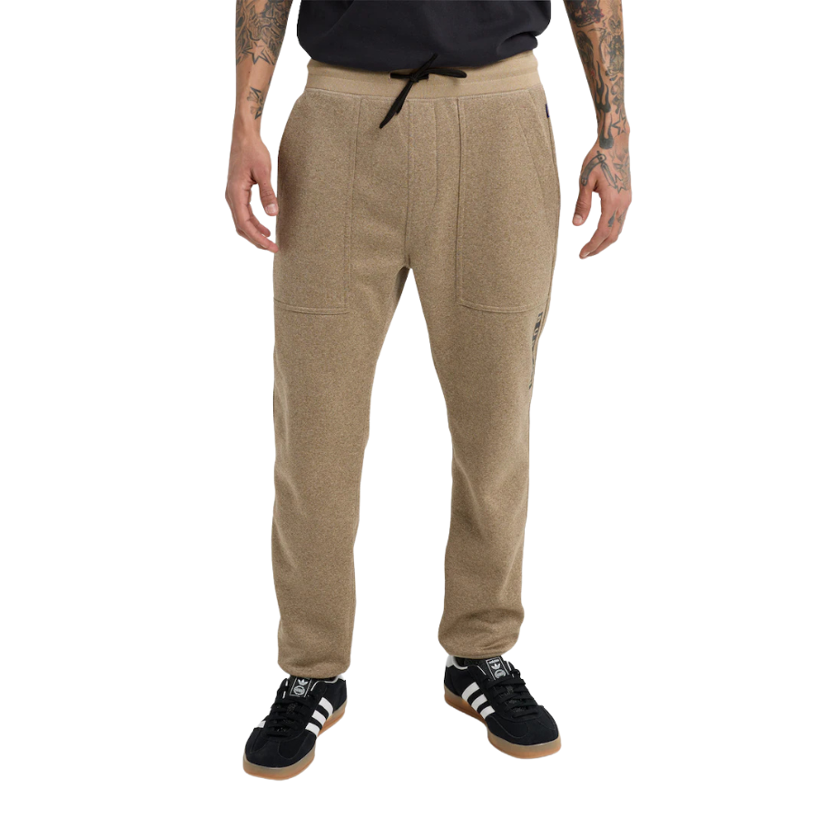 Burton Oak Fleece Pants (MEDIUM, SUMMIT TAUPE HEATHER)