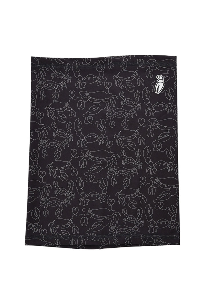 SCALDACOLLO E PASSAMONTAGNA CRAB GRAB CLASSIC NECK TUBE CRAB DOODLE BLACK U