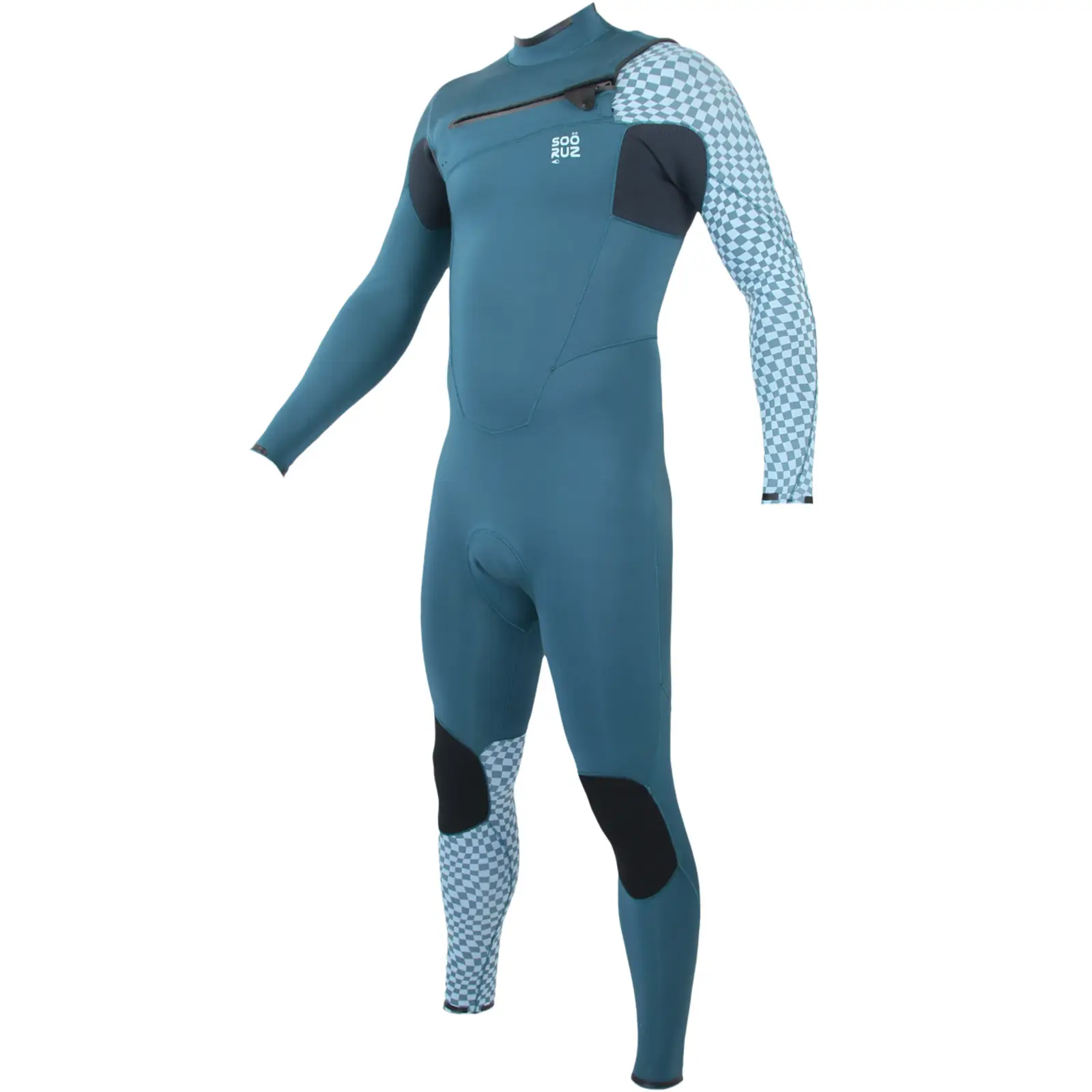 Sooruz Fullsuit Men Fighter Chest-zip 3/2 - "Color: Slate","Size: S"