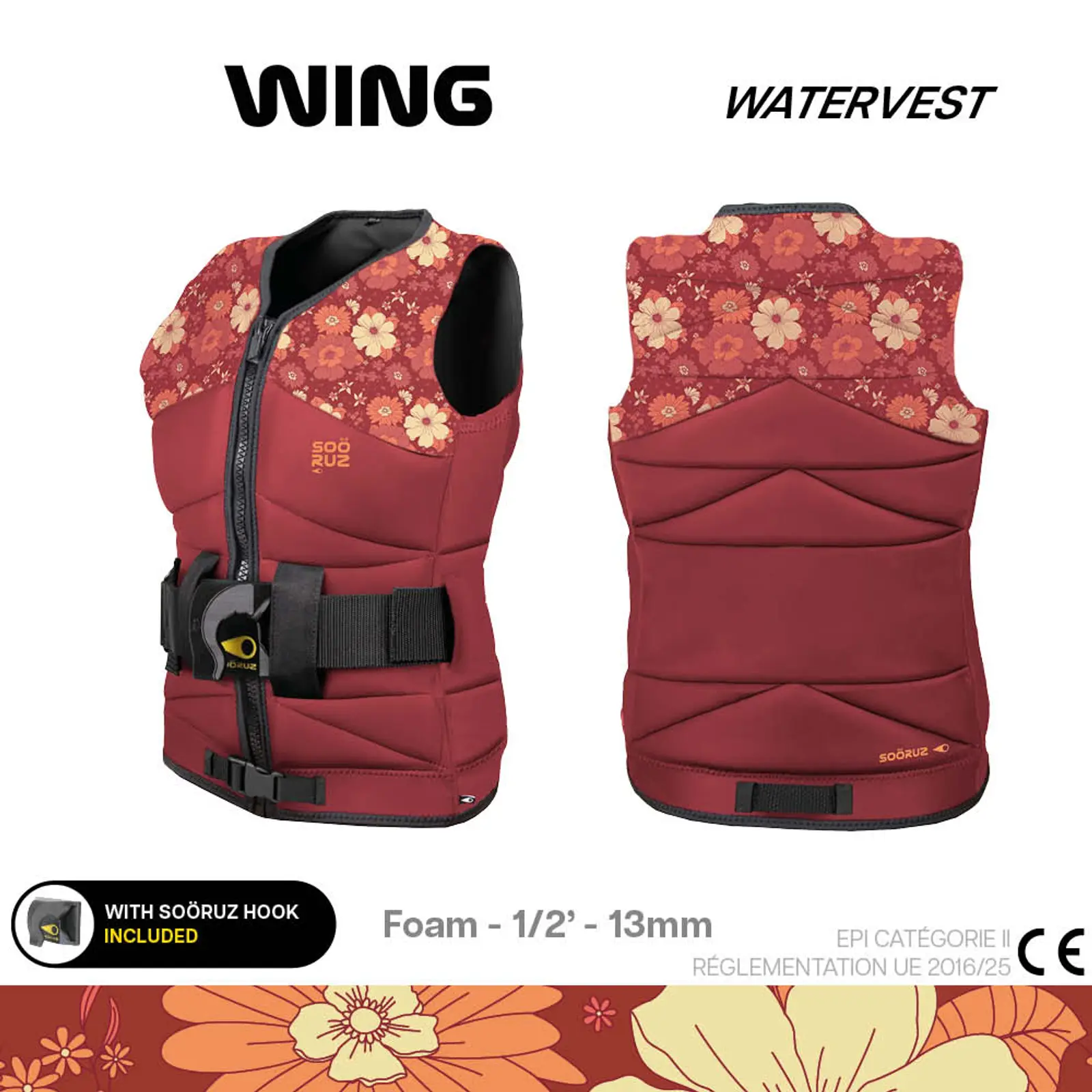 Sooruz Watervest Women WING - Size : S