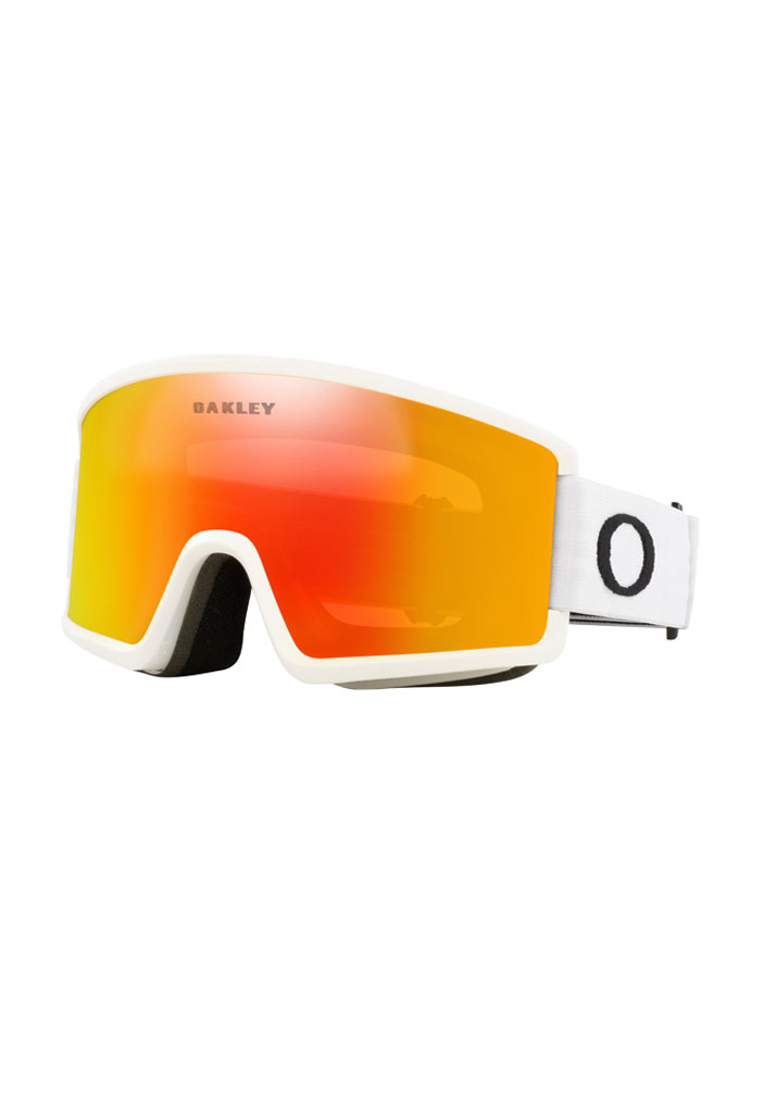 MASCHERA SNOWBOARD OAKLEY TARGET LINE M MATTE WHITE FIRE IRIDIUM U