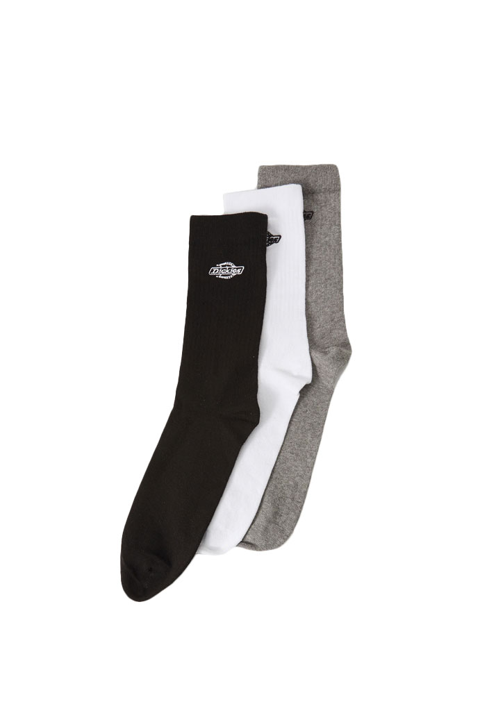 CALZE DICKIES SUMMERDALE 3PK WHITE 35-38 (Size 35-38)