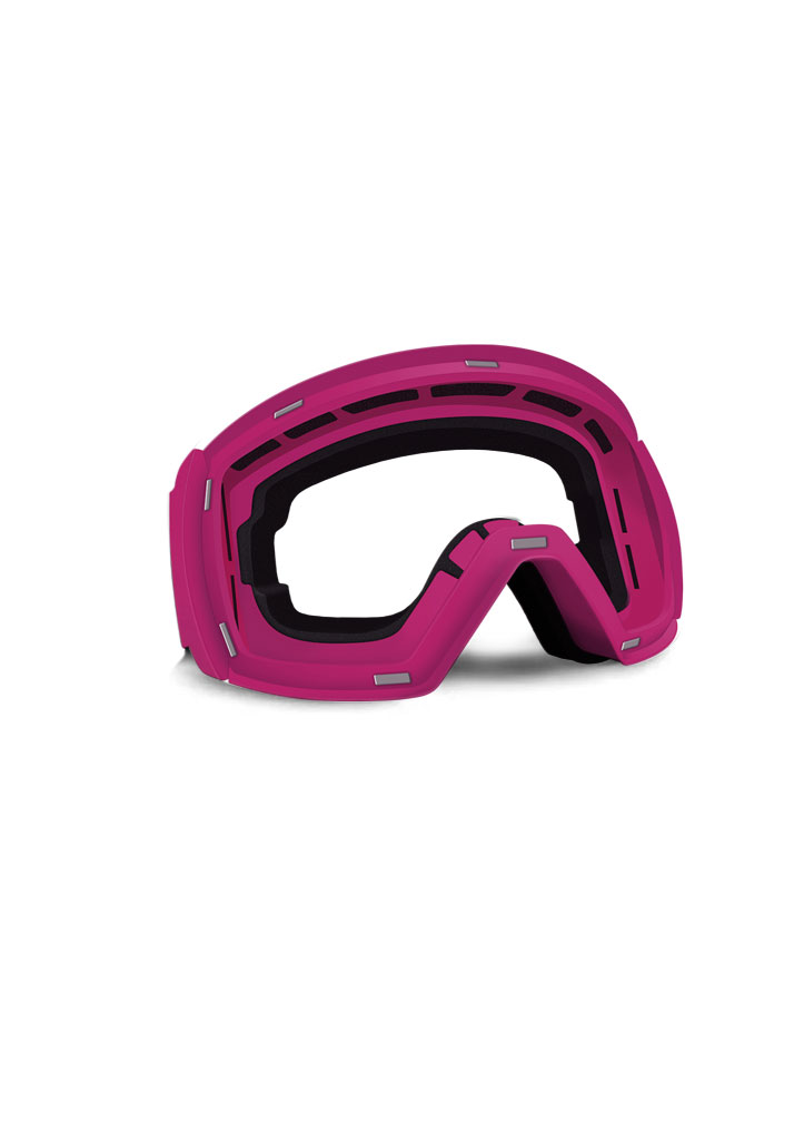 MASCHERA SNOWBOARD APHEX STYX STRAWBERRY (SENZA STRAP) REVO GOLD U