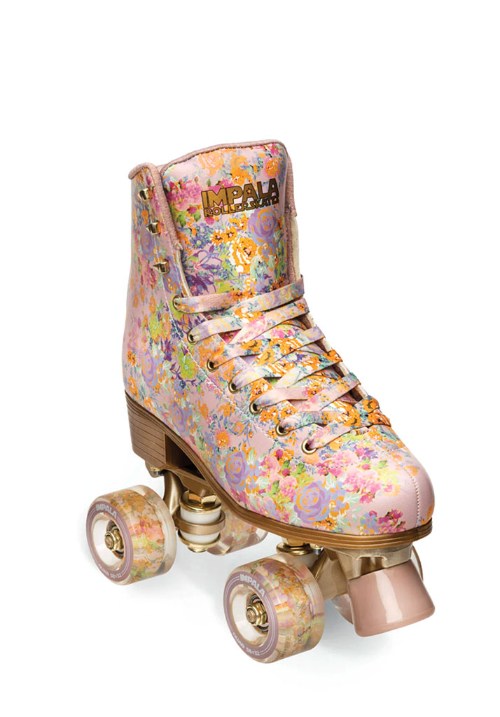 PATTINI IMPALA QUAD SKATE CYNTHIA ROWLEY FLORAL 36 (Size 36)