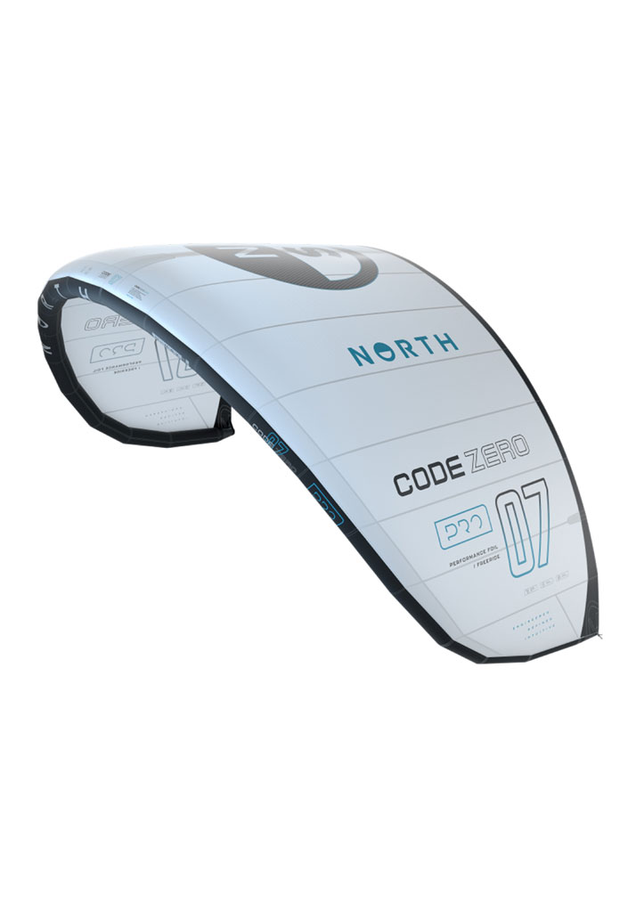 VELA KITESURF NORTH KITEBOARDING CODE ZERO PRO KITE 2025 100 WHITE 8m (Taglia 8m)