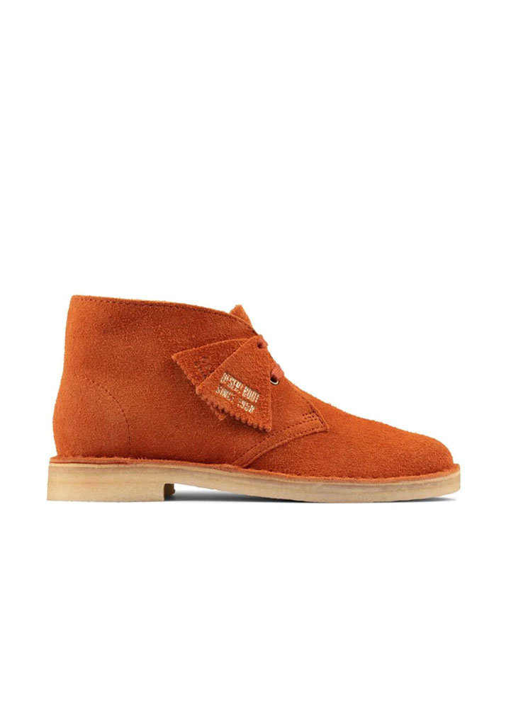 SCARPE CASUAL CLARKS DESERT BOOT GINGER 41 1/2 (Taglia 41 1/2)